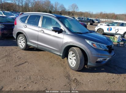 2016 HONDA CR-V EX-L Gray  Gasoline 2HKRM4H73GH669011 photo #1