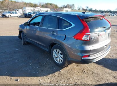 2016 HONDA CR-V EX-L Gray  Gasoline 2HKRM4H73GH669011 photo #4