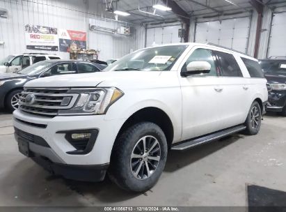 2021 FORD EXPEDITION XLT MAX White  Gasoline 1FMJK1JT6MEA81345 photo #3