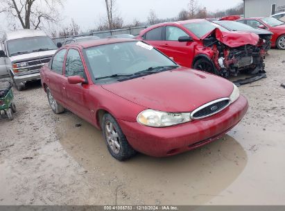 1998 FORD CONTOUR LX Red  Gasoline 1FAFP6632WK218003 photo #1