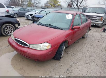 1998 FORD CONTOUR LX Red  Gasoline 1FAFP6632WK218003 photo #3