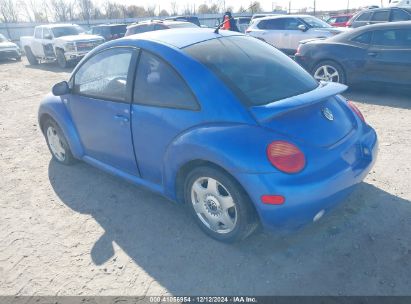 2001 VOLKSWAGEN NEW BEETLE GLS Blue  Gasoline 3VWCS21C01M401474 photo #4