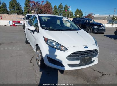 2015 FORD FIESTA SE White  Gasoline 3FADP4BJ2FM225347 photo #1