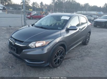 2017 HONDA HR-V LX Gray  Gasoline 3CZRU6H32HM730413 photo #3