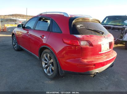 2004 INFINITI FX35 Red  Gasoline JNRAS08U44X111220 photo #4