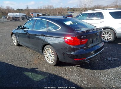 2015 BMW 335I GRAN TURISMO XDRIVE Black  Gasoline WBA3X9C54FD869011 photo #4