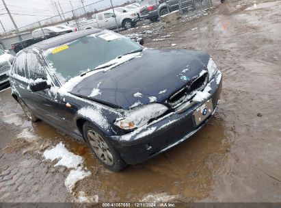 2004 BMW 325I Dark Blue  Gasoline WBAET37404NJ43348 photo #1