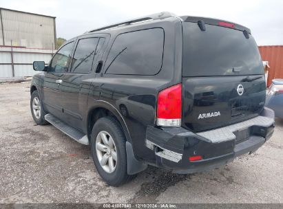 2011 NISSAN ARMADA SV Black  Flexible Fuel 5N1BA0ND9BN609283 photo #4