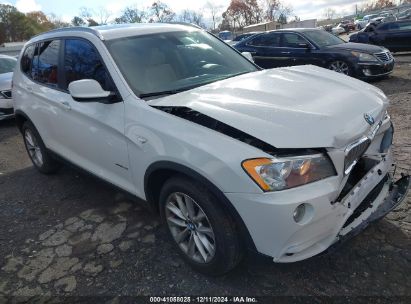 2013 BMW X3 XDRIVE28I White  Gasoline 5UXWX9C58D0D09126 photo #1