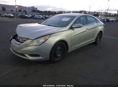 2012 HYUNDAI SONATA GLS Silver  Gasoline 5NPEB4AC0CH342250 photo #3