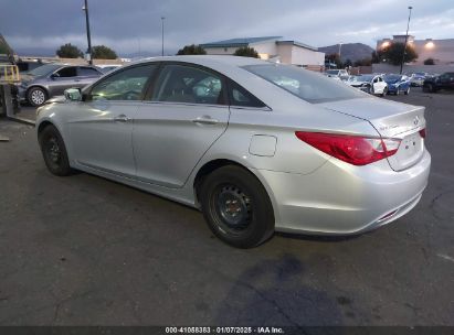 2012 HYUNDAI SONATA GLS Silver  Gasoline 5NPEB4AC0CH342250 photo #4