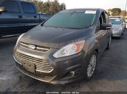 2016 FORD C-MAX ENERGI SEL Gray  Hybrid 1FADP5CU7GL115962 photo #3