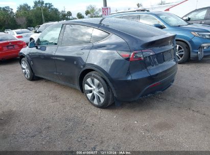 2024 TESLA MODEL Y LONG RANGE DUAL MOTOR ALL-WHEEL DRIVE/RWD Gray  Electric 7SAYGDED0RF032868 photo #4