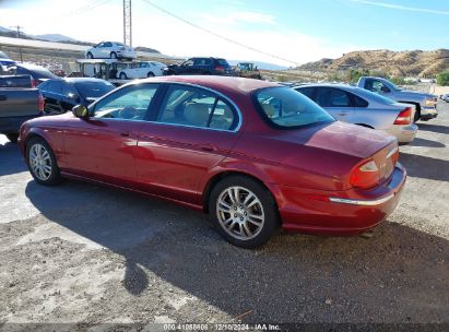 2004 JAGUAR S-TYPE 4.2L V8 Red  Gasoline SAJEA01U04HN07350 photo #4