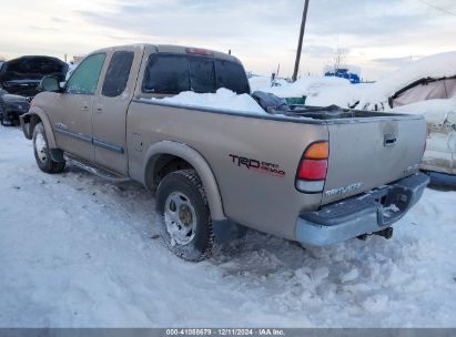 2003 TOYOTA TUNDRA SR5 V8 Gold  Gasoline 5TBBT44133S401451 photo #4