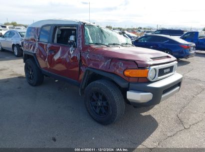 2010 TOYOTA FJ CRUISER Burgundy  Gasoline JTEBU4BF5AK072965 photo #1