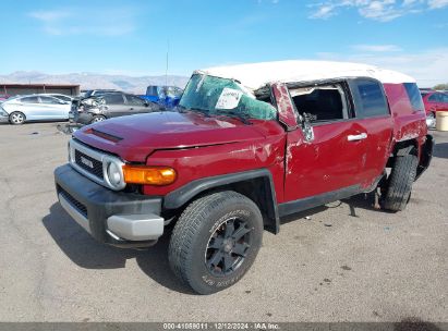 2010 TOYOTA FJ CRUISER Burgundy  Gasoline JTEBU4BF5AK072965 photo #3