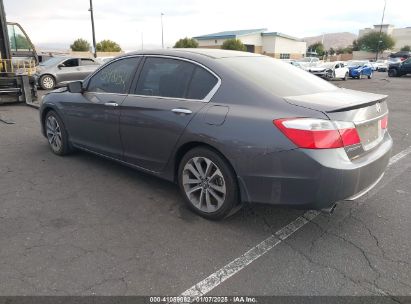 2014 HONDA ACCORD SPORT Gray  Gasoline 1HGCR2F50EA129196 photo #4