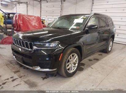 2021 JEEP GRAND CHEROKEE L LAREDO 4X4 Black  Gasoline 1C4RJKAG4M8160868 photo #3