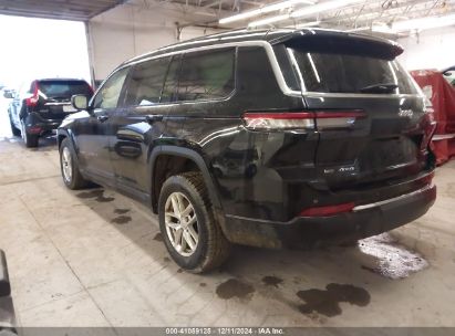 2021 JEEP GRAND CHEROKEE L LAREDO 4X4 Black  Gasoline 1C4RJKAG4M8160868 photo #4