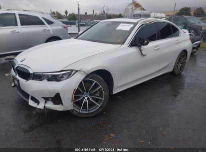 2020 BMW 330I White  Gasoline 3MW5R1J0XL8B18158 photo #3