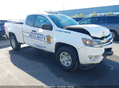 2015 CHEVROLET COLORADO WT White  Gasoline 1GCHSAE3XF1175770 photo #1