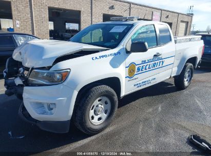 2015 CHEVROLET COLORADO WT White  Gasoline 1GCHSAE3XF1175770 photo #3