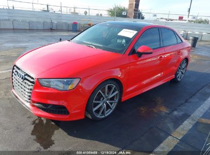 2016 AUDI S3 2.0T PREMIUM PLUS Red  Gasoline WAUB1GFF7G1085222 photo #3