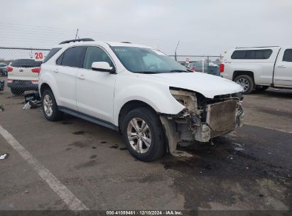 2015 CHEVROLET EQUINOX 1LT White  Flexible Fuel 1GNALBEK3FZ106231 photo #1