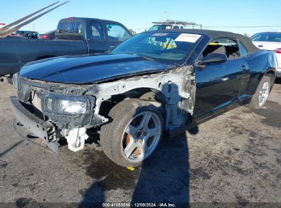 2014 CHEVROLET CAMARO 1LT Black  Gasoline 2G1FB3D38E9140183 photo #3