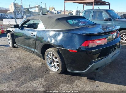 2014 CHEVROLET CAMARO 1LT Black  Gasoline 2G1FB3D38E9140183 photo #4