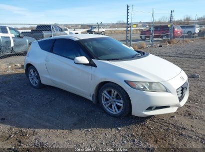 2011 HONDA CR-Z EX White  Hybrid JHMZF1D6XBS014892 photo #1