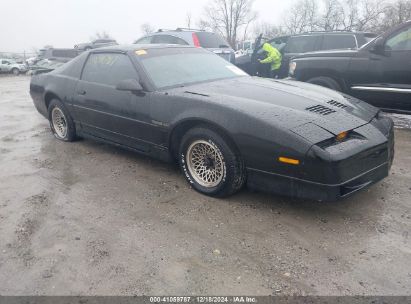 1987 PONTIAC FIREBIRD TRANS AM Black  Gasoline 1G2FW21HXHN243696 photo #1