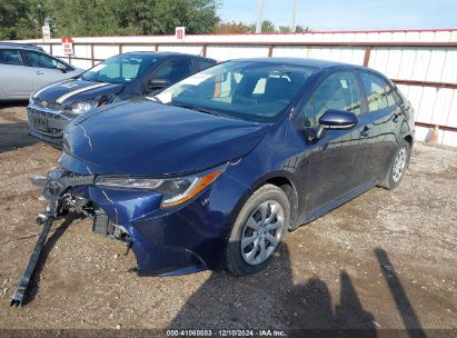 2020 TOYOTA COROLLA LE Black  Gasoline JTDEPRAEXLJ052962 photo #3