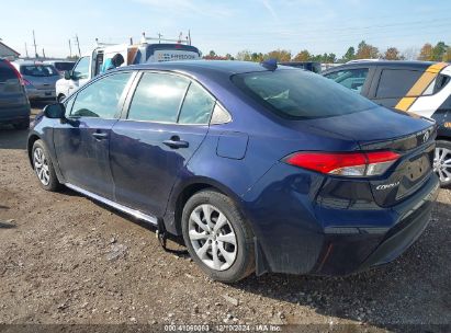 2020 TOYOTA COROLLA LE Black  Gasoline JTDEPRAEXLJ052962 photo #4