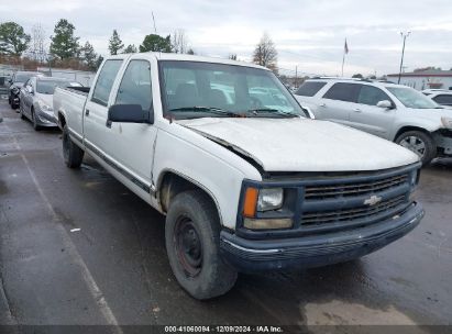 1996 CHEVROLET GMT-400 C3500 White  Gasoline 1GCGC33R1TF009437 photo #1