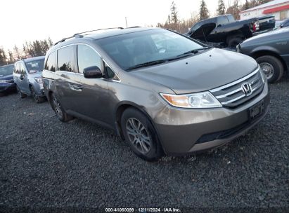 2012 HONDA ODYSSEY EX-L Tan  Gasoline 5FNRL5H68CB030163 photo #1