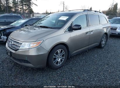 2012 HONDA ODYSSEY EX-L Tan  Gasoline 5FNRL5H68CB030163 photo #3