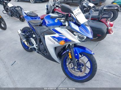 2015 YAMAHA YZFR3 Blue  Gasoline MH3RH06Y3FK005074 photo #1