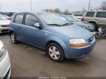 2007 CHEVROLET AVEO 5 SPECIAL VALUE Blue  Gasoline KL1TD666X7B781020 photo #1