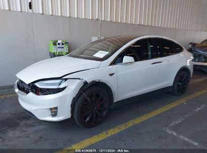 2016 TESLA MODEL X 75D/P100D/P90D White  Electric 5YJXCBE40GF000685 photo #3