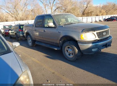 2001 FORD F150 SUPERCREW Brown  Gasoline 1FTRW08L71KC06247 photo #1