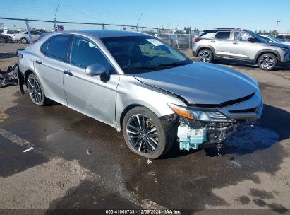 2018 TOYOTA CAMRY XSE Gray  Gasoline 4T1B61HK4JU104645 photo #1