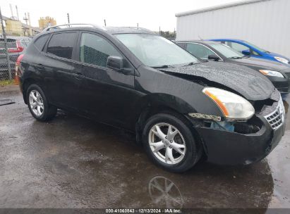 2009 NISSAN ROGUE SL Black  Gasoline JN8AS58V49W183493 photo #1