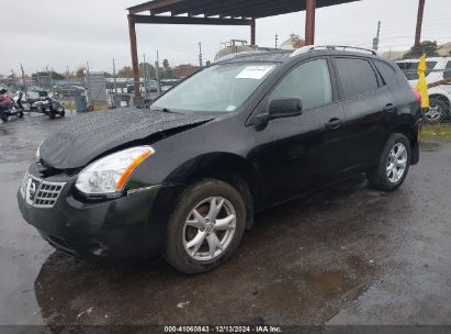 2009 NISSAN ROGUE SL Black  Gasoline JN8AS58V49W183493 photo #3