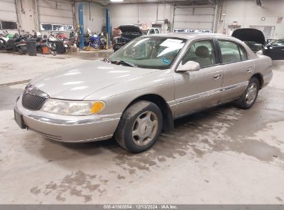 2001 LINCOLN CONTINENTAL Tan  Gasoline 1LNHM97V91Y641370 photo #3