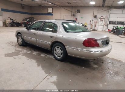 2001 LINCOLN CONTINENTAL Tan  Gasoline 1LNHM97V91Y641370 photo #4