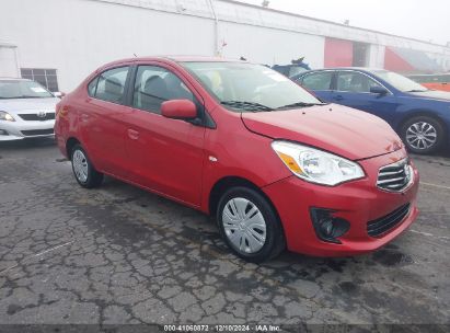 2018 MITSUBISHI MIRAGE G4 ES Red  Gasoline ML32F3FJ2JHF10481 photo #1