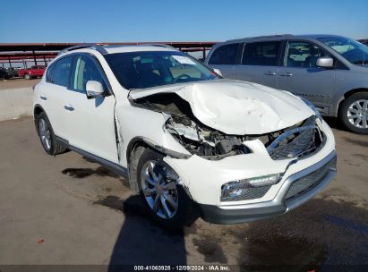 2016 INFINITI QX50 White  Gasoline JN1BJ0RRXGM269572 photo #1