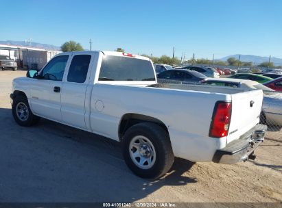 2005 CHEVROLET SILVERADO 1500 LS White  Gasoline 1GCEC19T35Z347213 photo #4